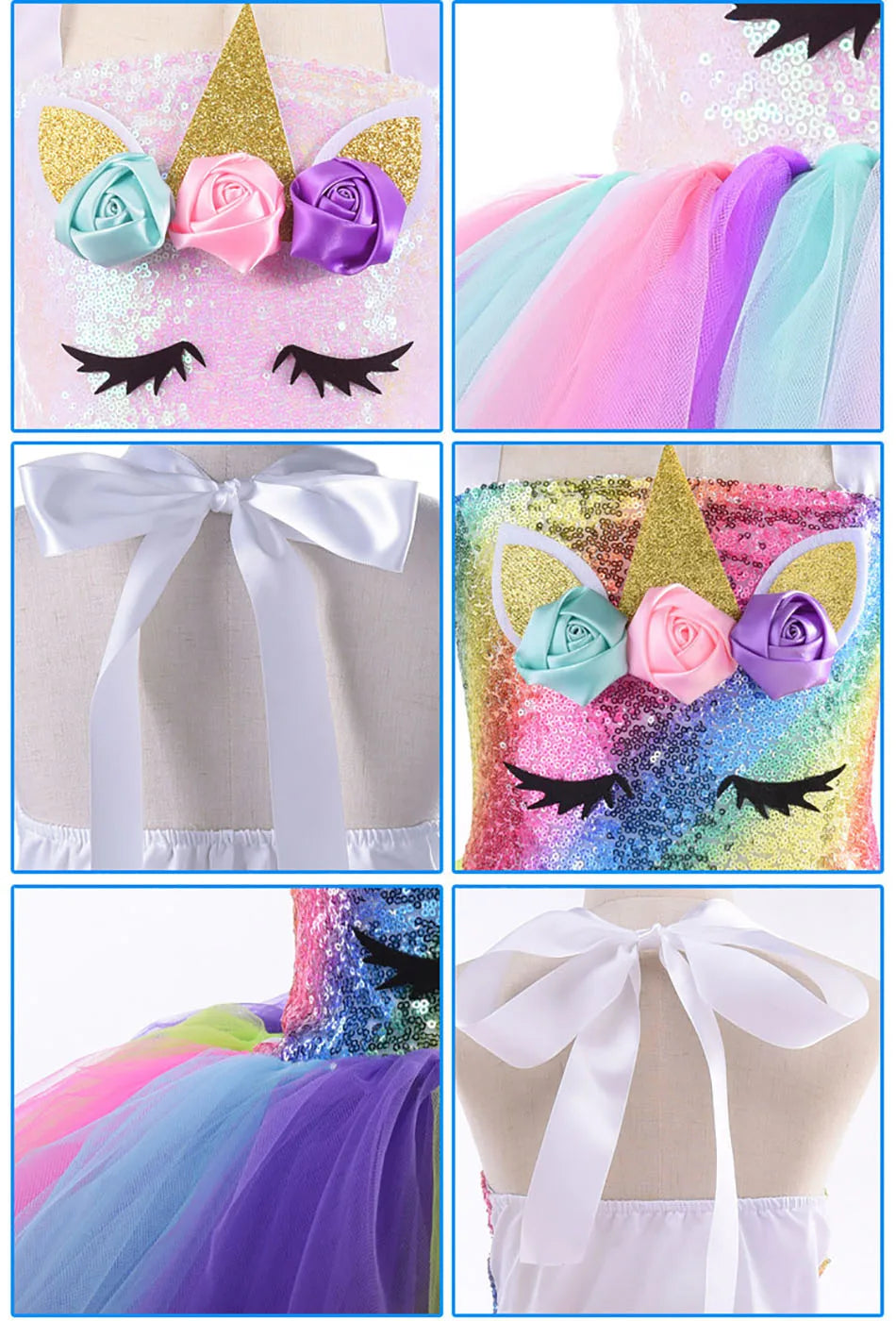 Girls Unicorn Outfit