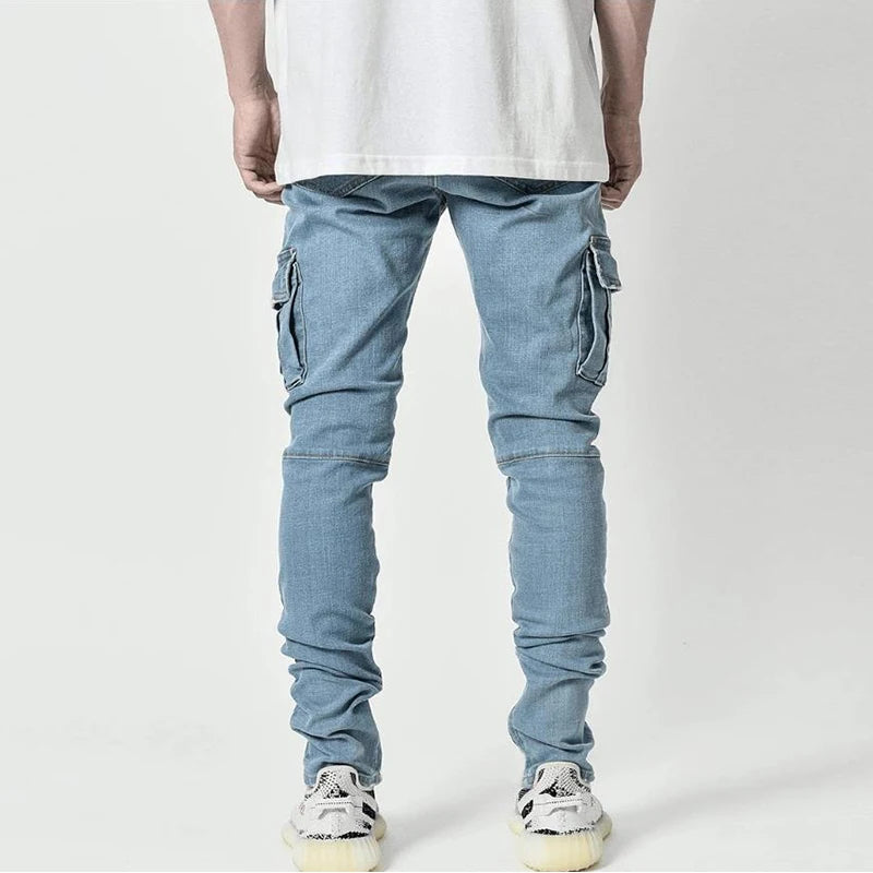 Cargo Denim Jeans