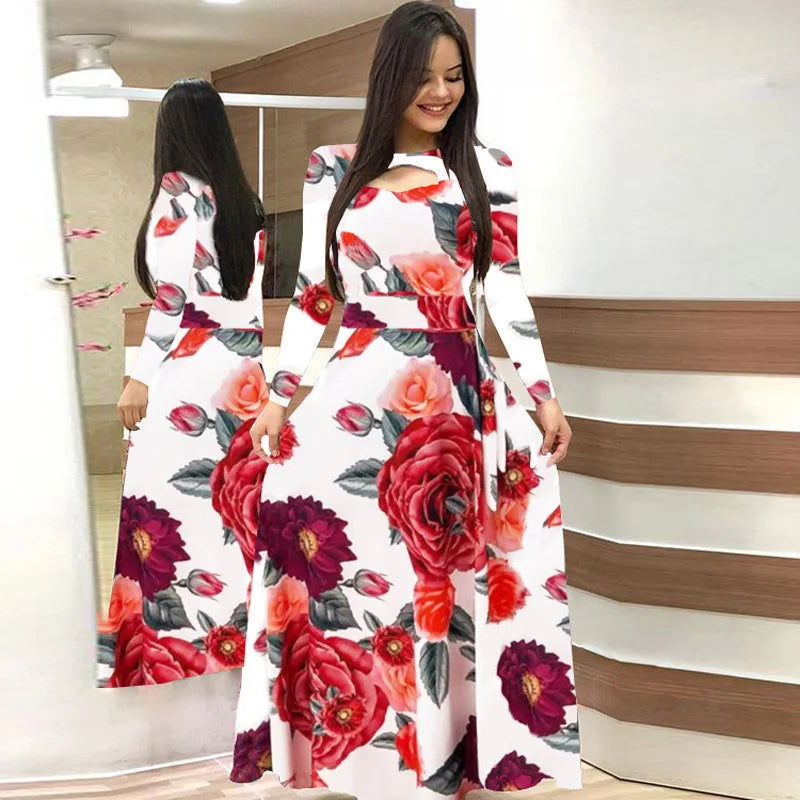 Chic Floral Maxi