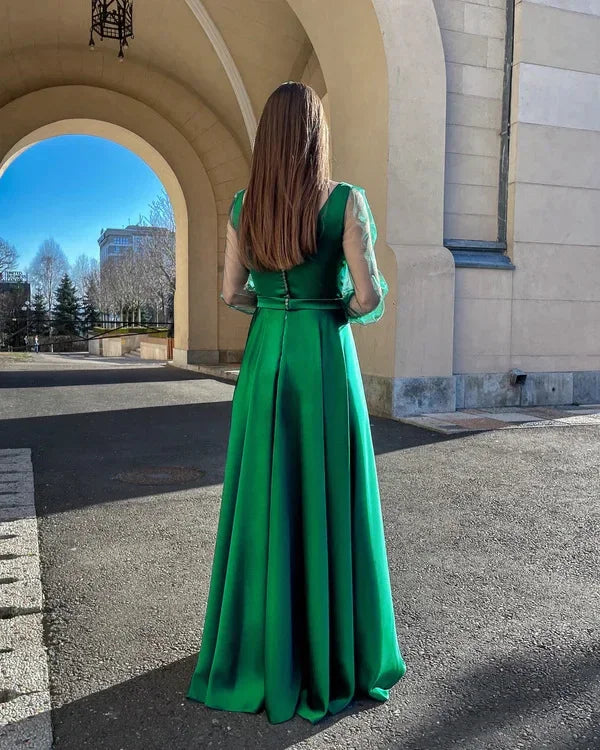 Elegant Slit Dress