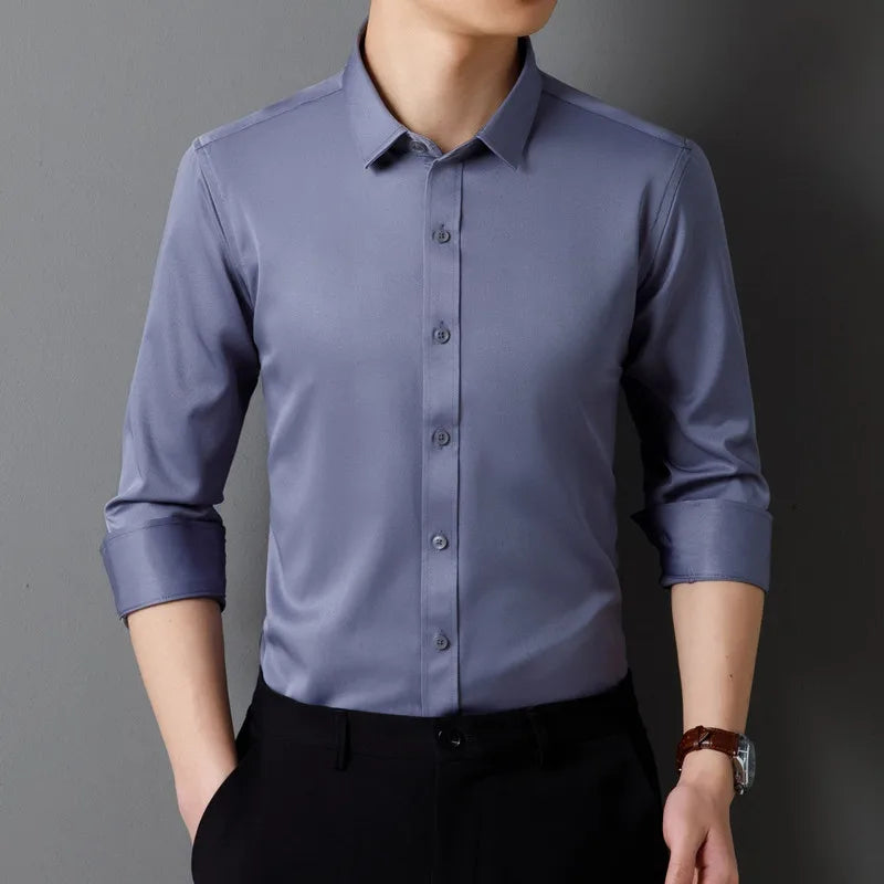 Refined Solid Shirt