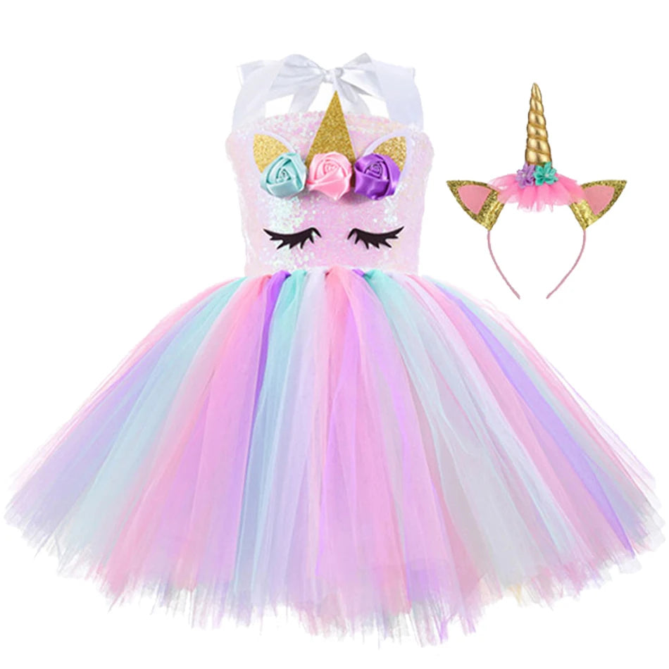 Girls Unicorn Outfit