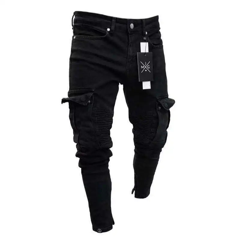 Cargo Denim Jeans