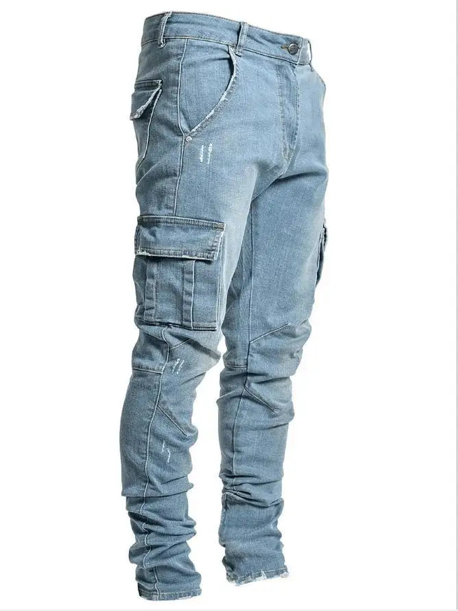 Cargo Denim Jeans