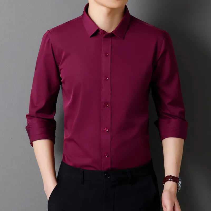 Refined Solid Shirt