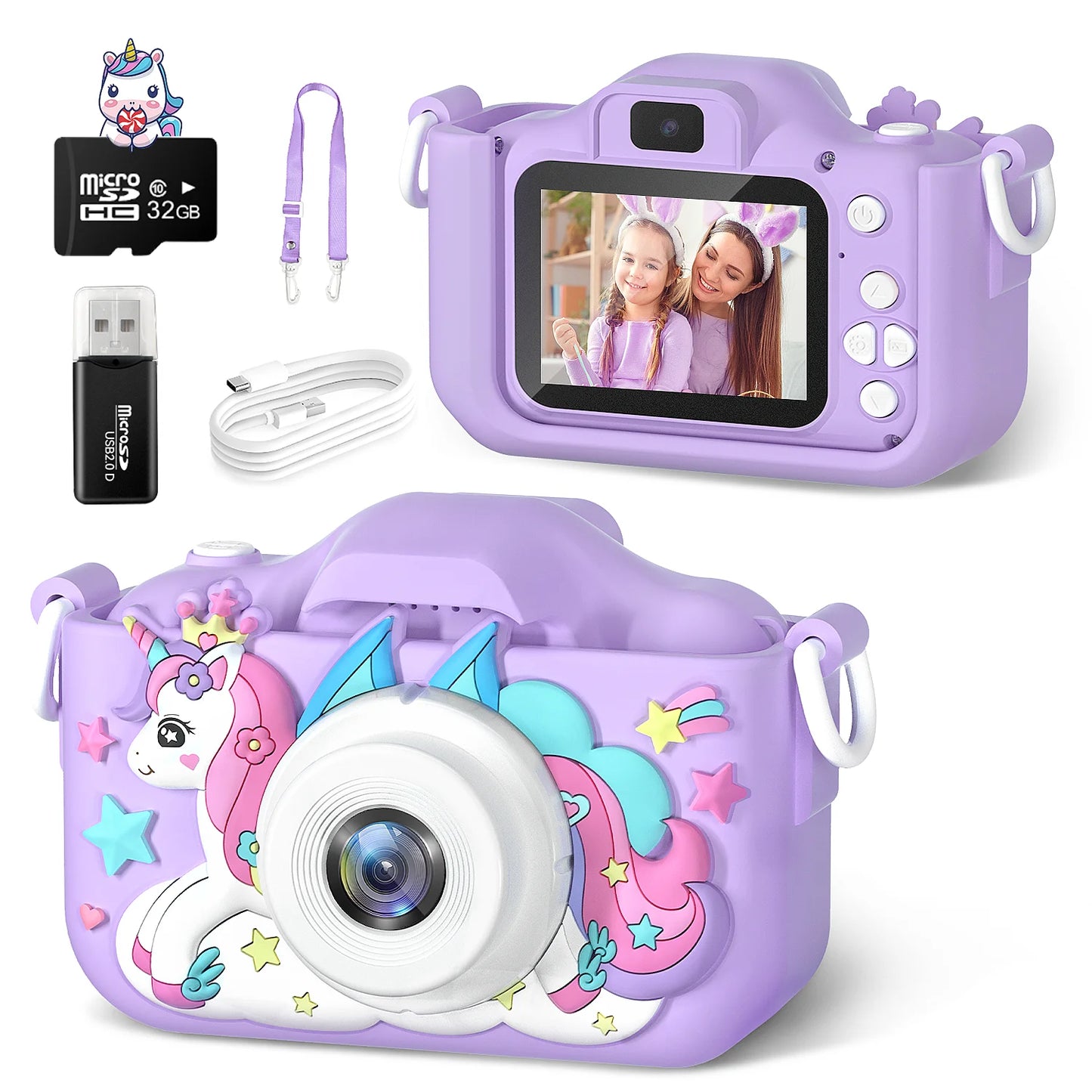 Cartoon Unicorn Camera