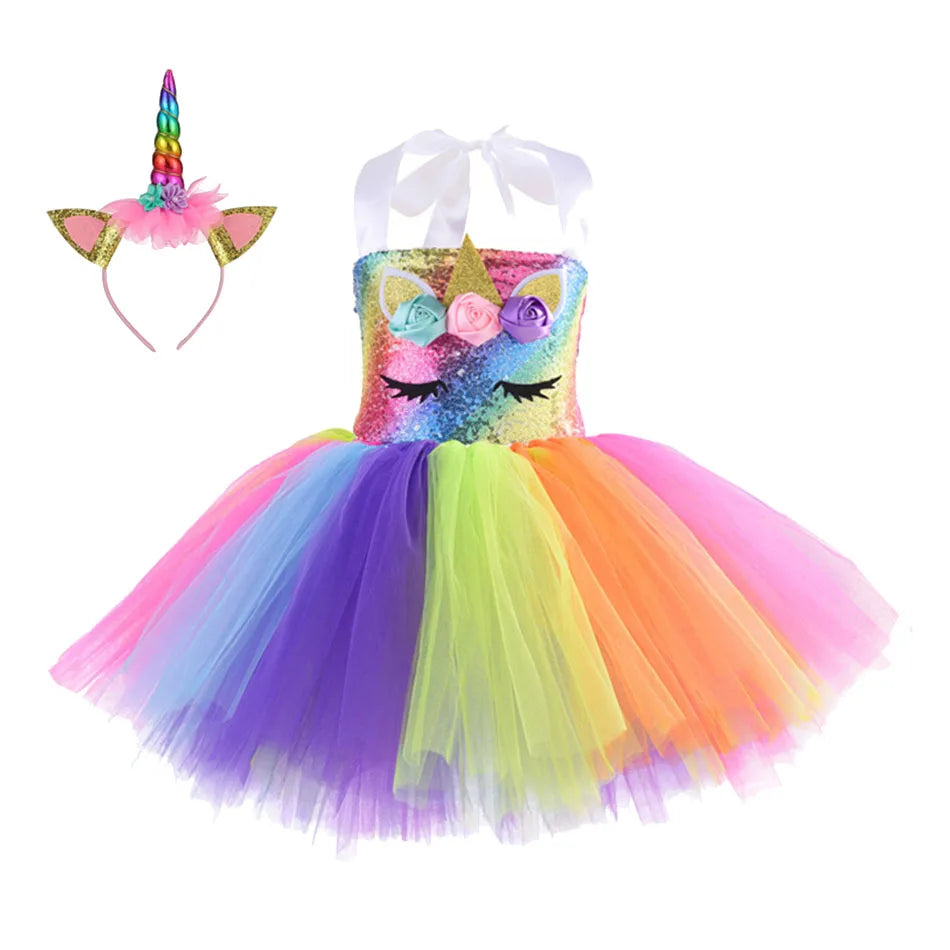 Girls Unicorn Outfit