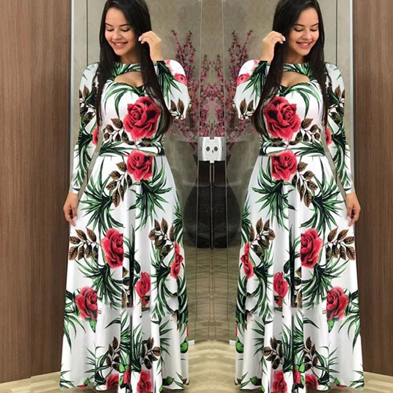 Chic Floral Maxi