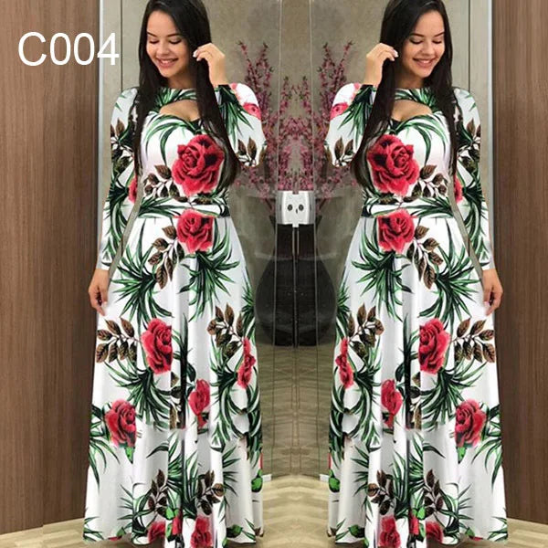 Chic Floral Maxi