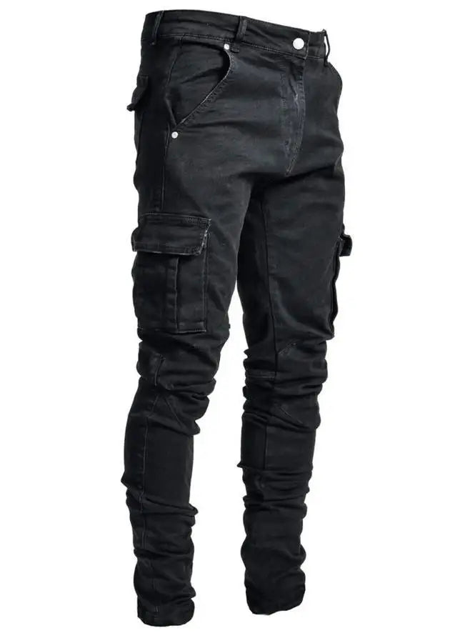 Cargo Denim Jeans