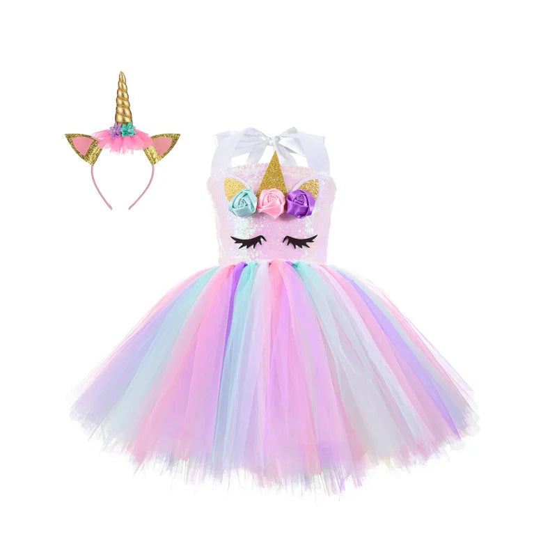 Girls Unicorn Outfit