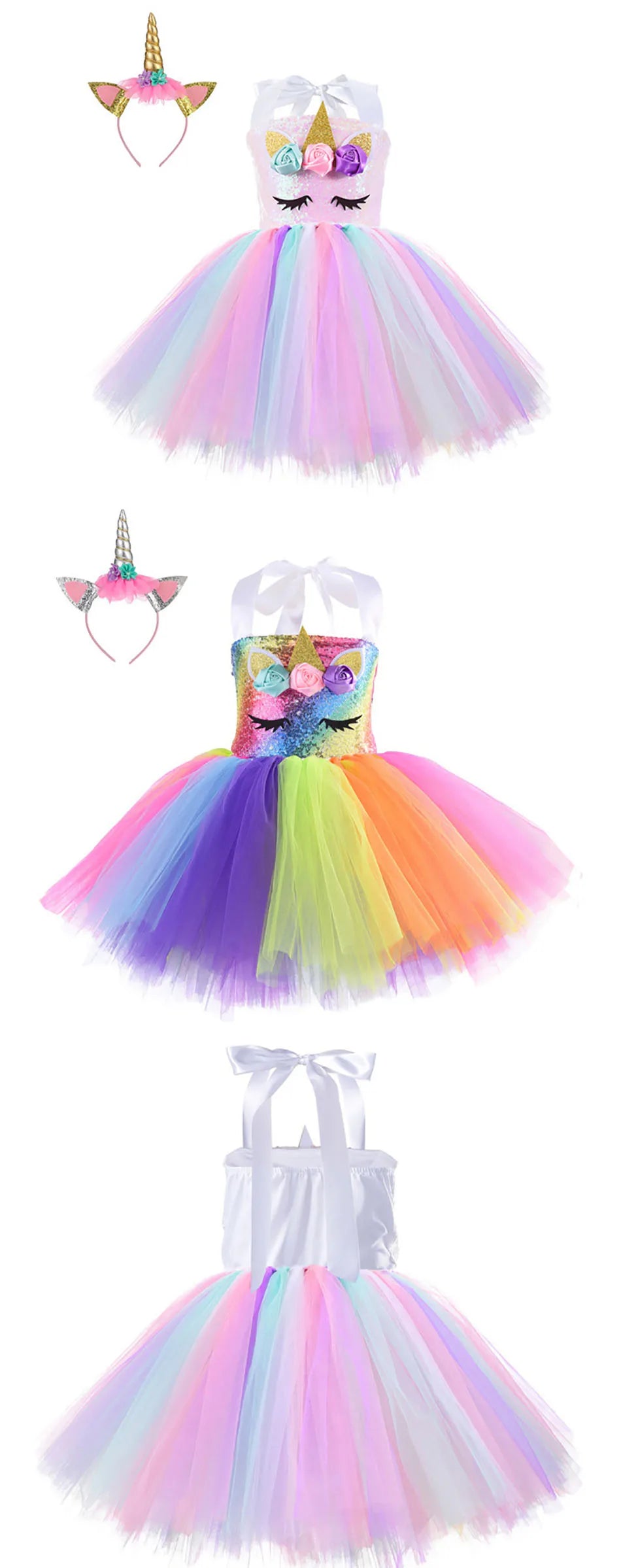 Girls Unicorn Outfit