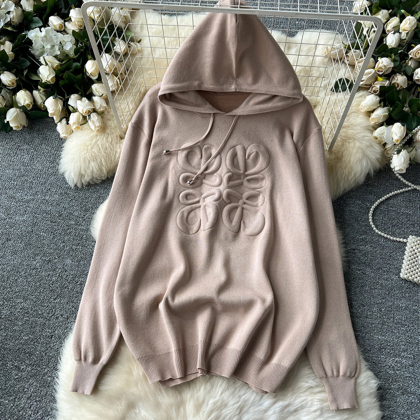 Drawstring Pants Hoodie